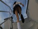 超ミニスカ女子校生階段盗撮パンチライメージ9