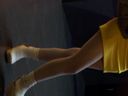 【数量限定】街撮り美女014「黄色ミニスカート・お尻のライン」