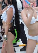 コスプレ2018夏揺れる巨乳おっぱい2人組スタイル良い体【動画】イベント編 4814