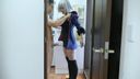 【真田さな】新宿の真田さんシーン1-2　爆乳コスプレイヤーが服を脱がせてくれて洗体プレイ