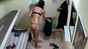 ヨーロッパの某国の日焼けサロン★ヨーロピアン美女の全裸を完全撮影㊲