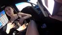 【個人撮影】20代小柄でスリムな美女、初めて尽くしの車内フェラ動画です