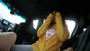 【個人撮影】20代オタク系女子の初めての車内フェラ、おっぱい触るとプルプル震えながら吐息を漏らす動画です