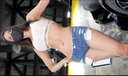 韓国人美女レースクイーンモデル オートサロン ほぼパンチラ【#1】