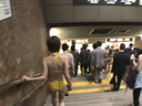 名作露出シリーズ38　ちっぱいショートヘアの女性が街中、路上、電車で全裸披露