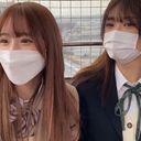 K〇ちゃん＆H〇Mちゃん【芸能モデル級美女の3P映像】