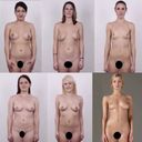 流〇シリーズ！海外下着メーカーの研究用全裸写真！様々な外国人女性の全裸です。