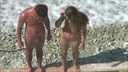 地中海の某ビーチ★白人カップルたちのビーチSEXを奇跡の隠し撮り2