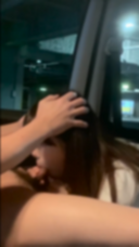 [キューティクル]黒髪ロングヘアー女子大生の車内フェラ