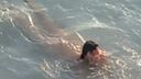 地中海の某ビーチ★白人カップルたちのビーチSEXを奇跡の隠し撮り4