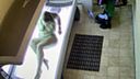 ヨーロッパの某国の日焼けサロン★ヨーロピアン美女の全裸を完全撮影9