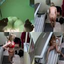 ヨーロッパの某国の日焼けサロン★ヨーロピアン美女の全裸を完全撮影10