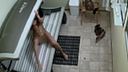 ヨーロッパの某国の日焼けサロン★ヨーロピアン美女の全裸を完全撮影56