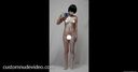 牛乳とローションのメッシー動画　ヌードモデル撮影会の光景　o-62